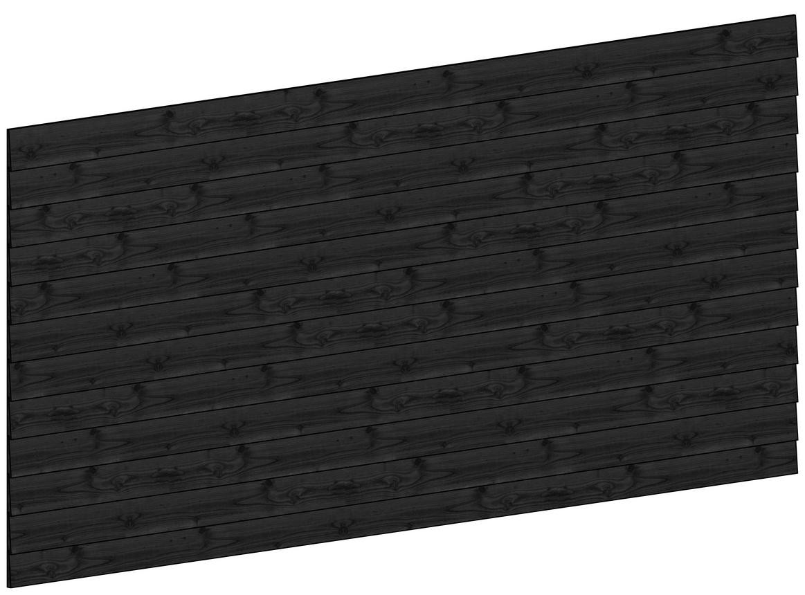Wand L folder zwart