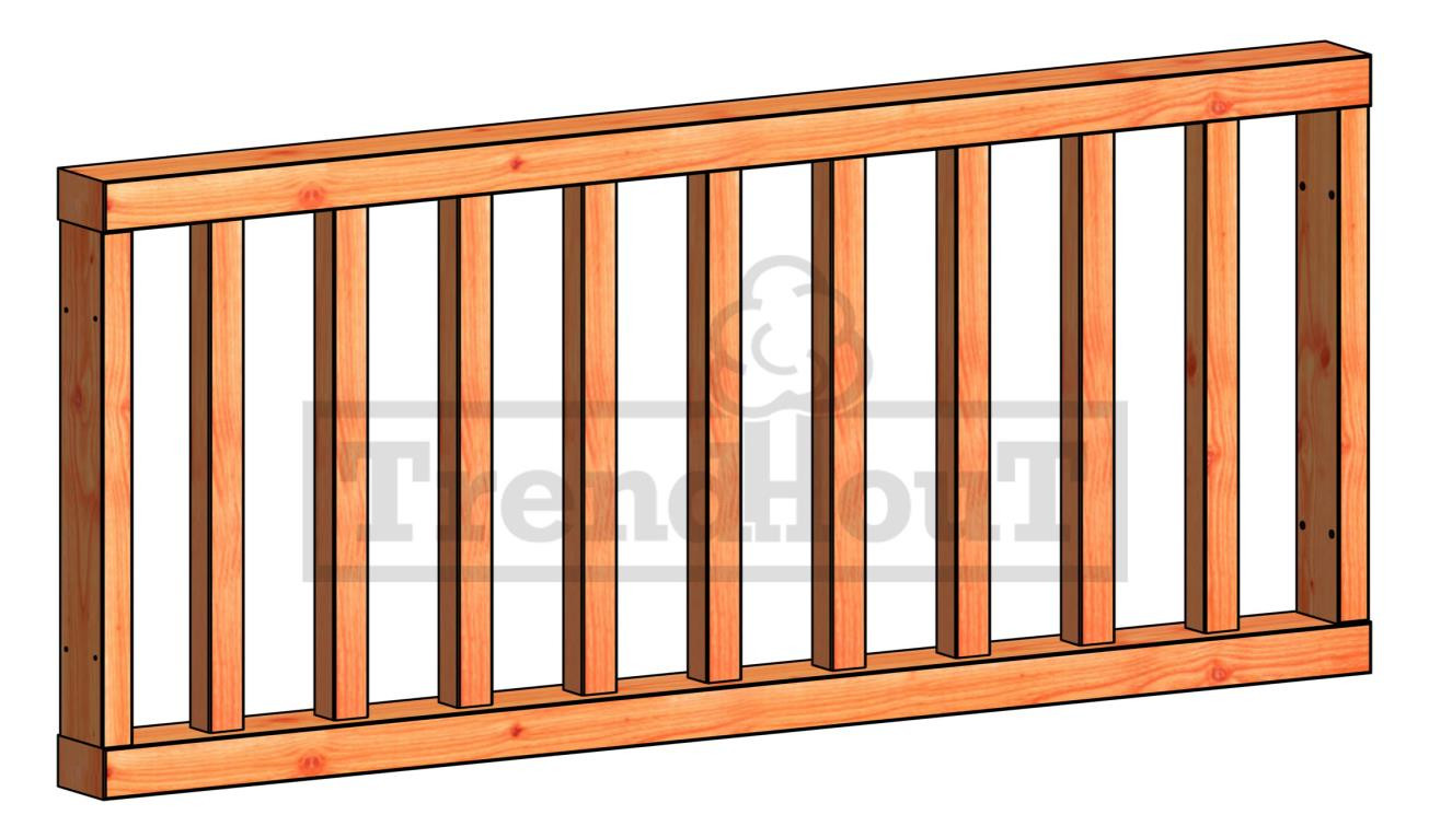 52.0240 - Veranda spijlen hekwerk B