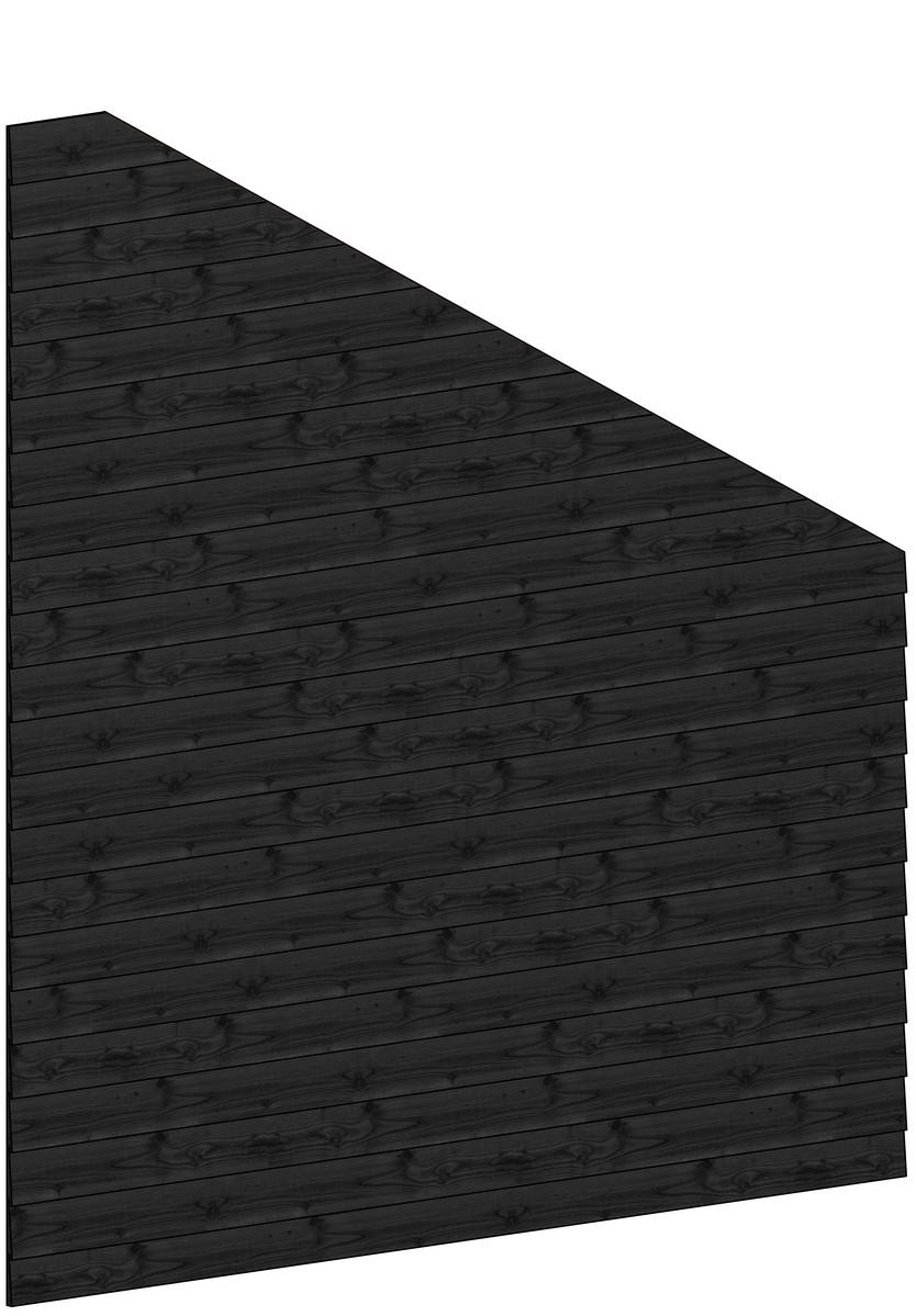 Wand P folder zwart