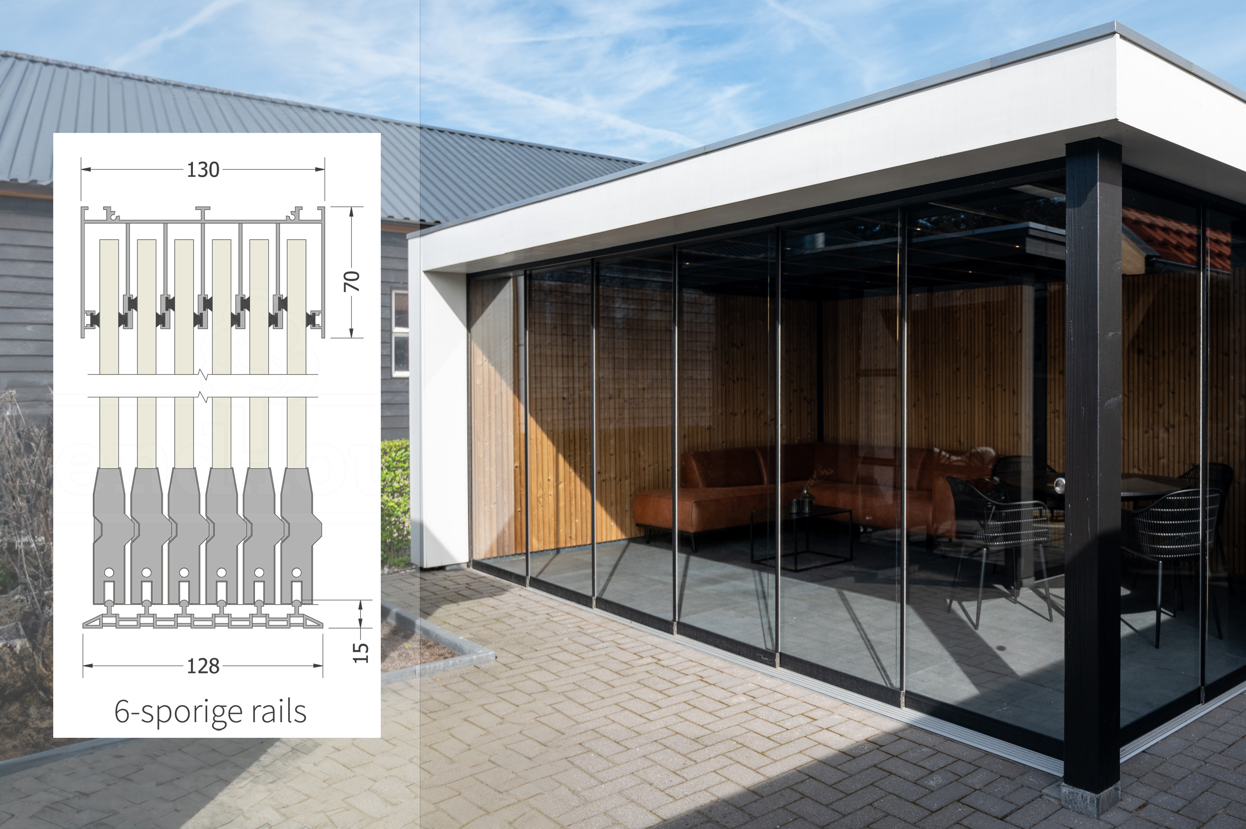 Trendhout-glazenschuifwand-glazen-schuifdeuren-met-meenemers-op-maat-laten-maken-6-sporige-rails-links