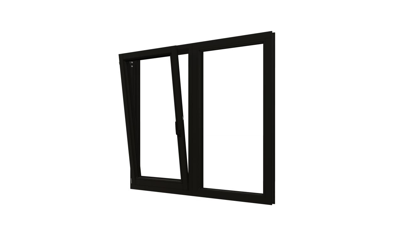 54.0270-Houten-zwart-raam-kozijnen-hardhouten-draai-kiepraam-2-vakken-vast-draaikiepramen-HR++-Trendhout