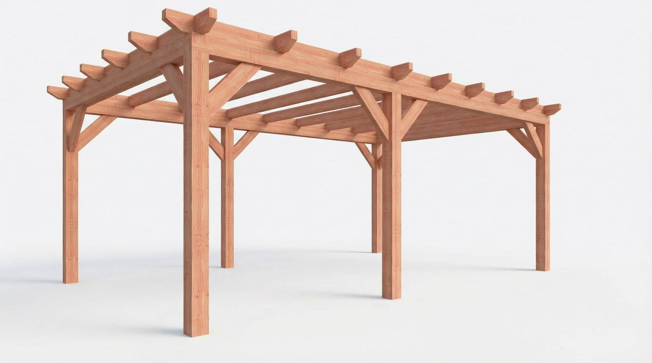 CP-10.1032-L-overkapping-in-hout-constructie-bouwpakket-goedkope-staanders-fundering