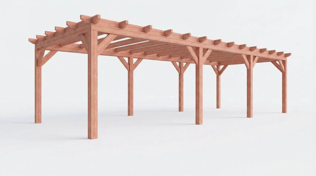 CP-10.1041-L-veranda-overkapping-hout-zelf-bouwen-houten-constructie-douglas-plat-dak-staanders