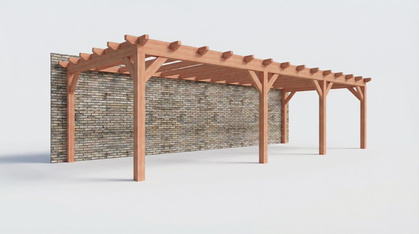 CP-10.2075 - Constructiepakket aanbouwveranda - 9925x3905x2500mm links - links