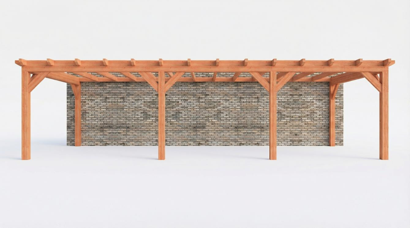CP-10.2075 - Constructiepakket aanbouwveranda - 9925x3905x2500mm links - voor
