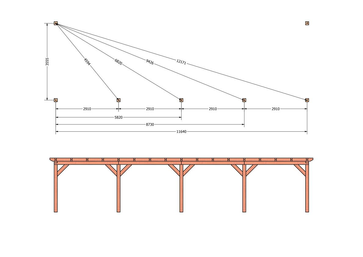 CP-10.2078-douglas-veranda-tuin-overkapping-bouwpakket-bouwtekening-zelfbouw-Funderingsplan