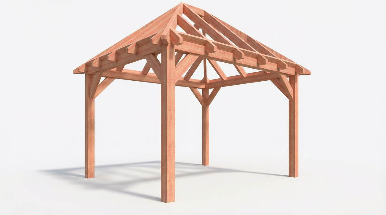 CP-20.3001-L-douglas-houten-fundering-houten-schuur-goedkope-bouwpakket