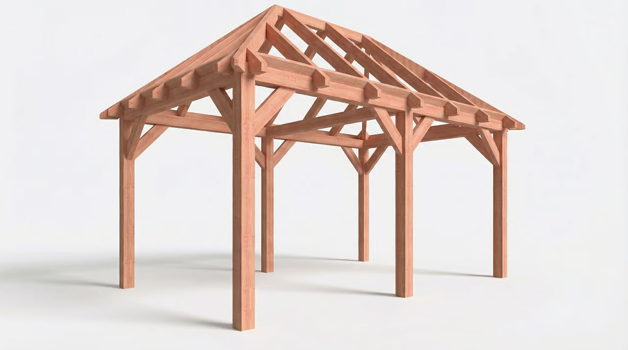 CP-20.3003-L-houten-overkapping-met-overkapping-dakconstructie-schilddak-tuinhuis-schilddak-fijnbezaagd