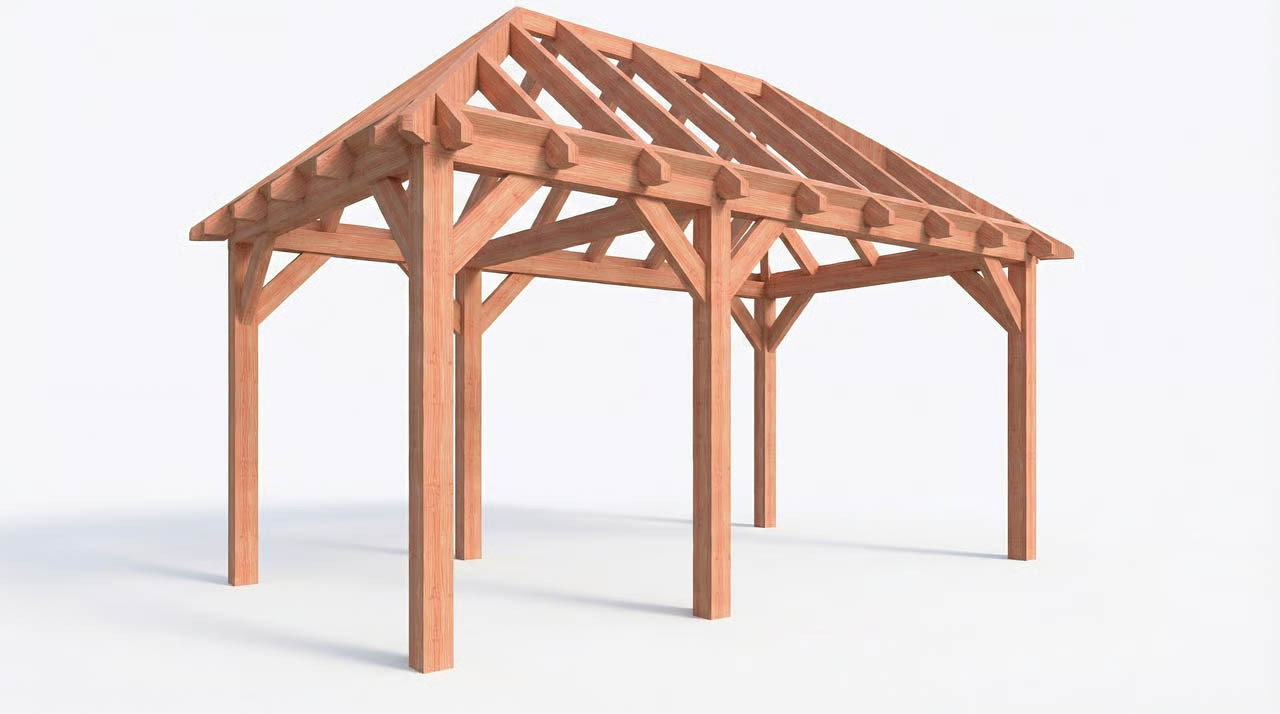 CP-20.3005-L-houten-schuur-met-overkapping-zelf-bouwen-tuinhuis-schilddak-zelfbouw