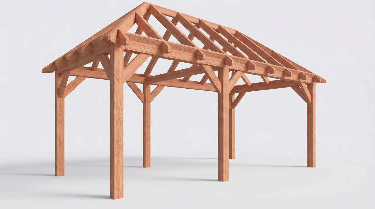 CP-20.3007-L-douglas-houten-houten-overkapping-met-overkapping-dakconstructie-schilddak-tuinhuis-schilddak-fijnbezaagd