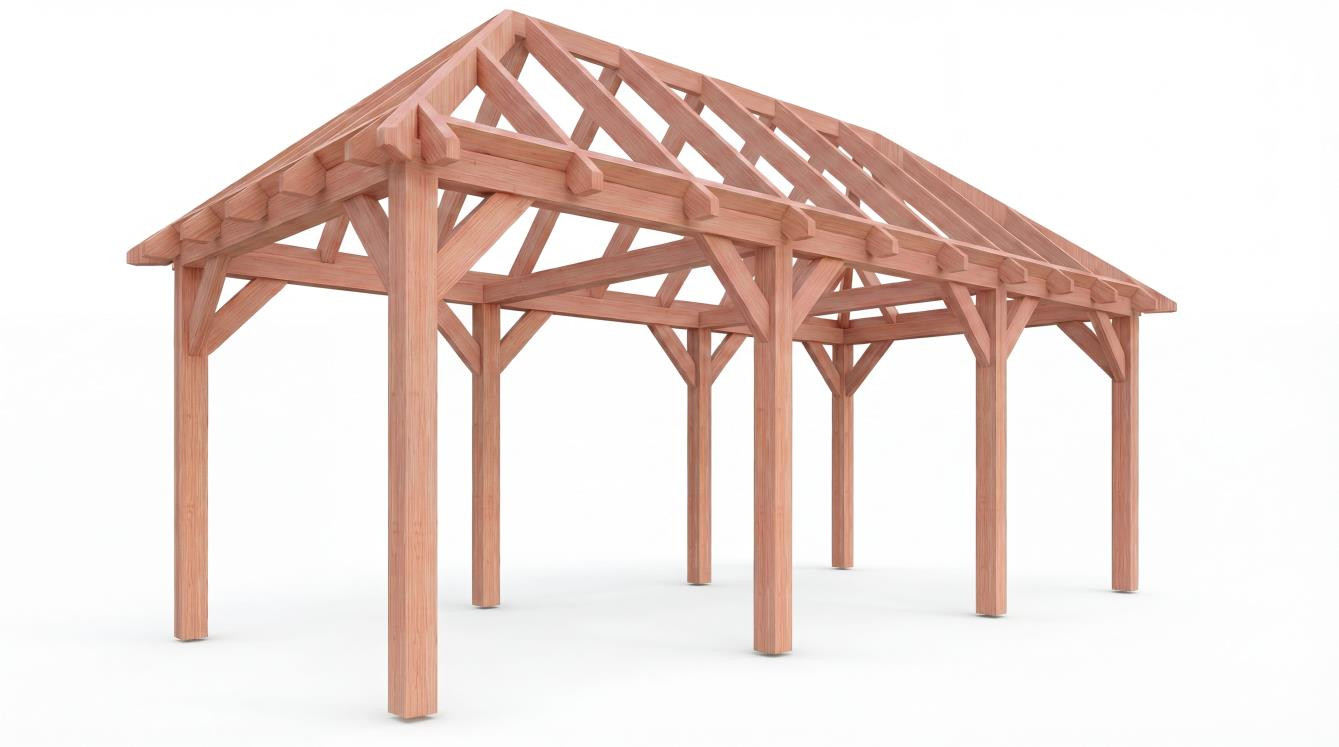 CP-20.3011-L-houten-schuur-bouwtekening-zelfbouw-constructie