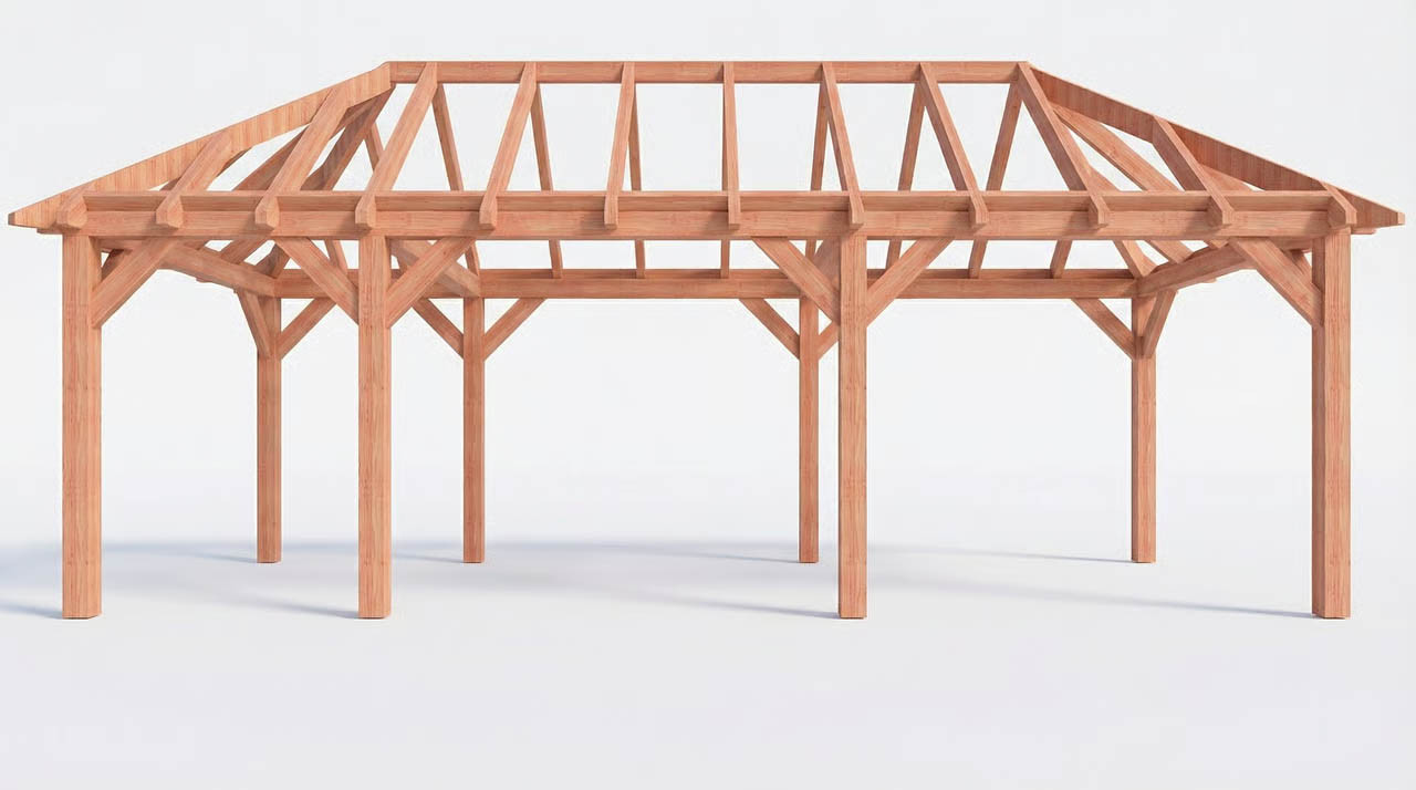 CP-20.3012-V-douglas-hout-houten-overkapping-met-veranda-schilddak-constructie-fijnbezaagd