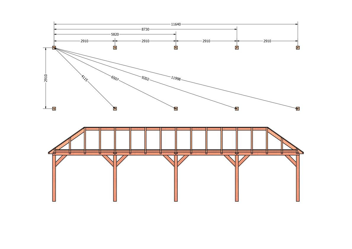CP-20.3018-houten-schuur-bouwtekening-zelfbouw-constructie-bouwplan-Funderingsplan_1
