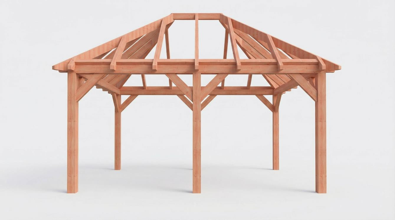 CP-20.3028-V-goedkope-houten-schuur-met-overkapping-schilddak-overkapping-constructie-fijnbezaagd