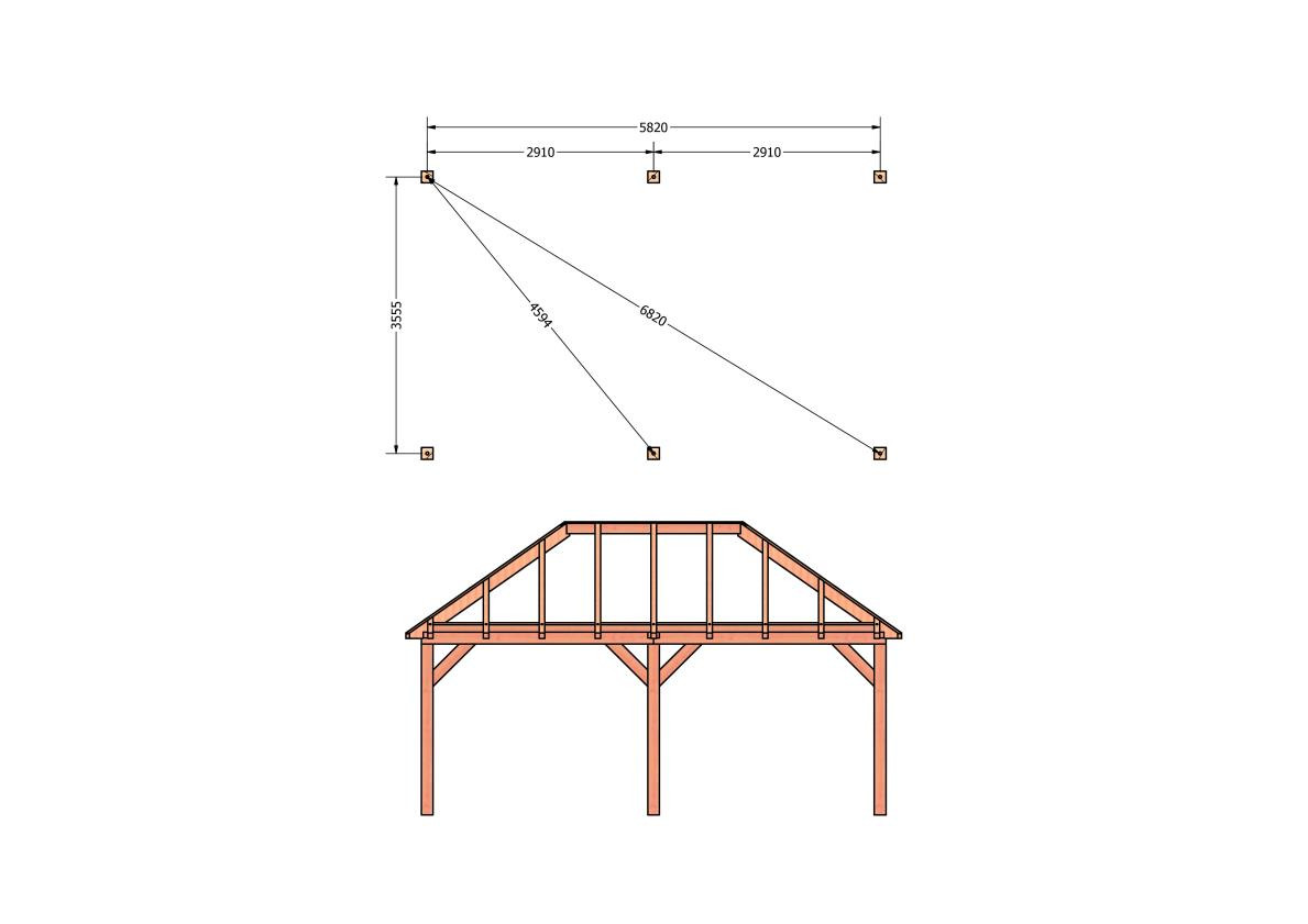 CP-20.3031-douglas-schuur-met-overkapping-bouwen-constructie-zelfbouw-bouwtekening-Funderingsplan_1