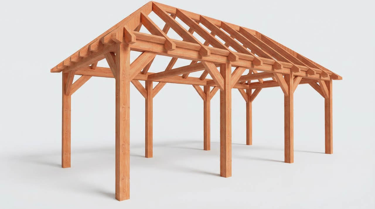 CP-20.3036-L-douglas-houten-houten-schuur-met-overkapping-met-veranda-schilddak-constructie-fijnbezaagd