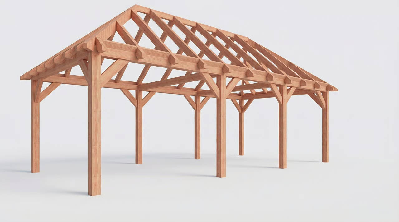 CP-20.3038-L-douglas-houten-houten-frame-schuur-met-overkapping-zelfbouw-zelf-bouwen