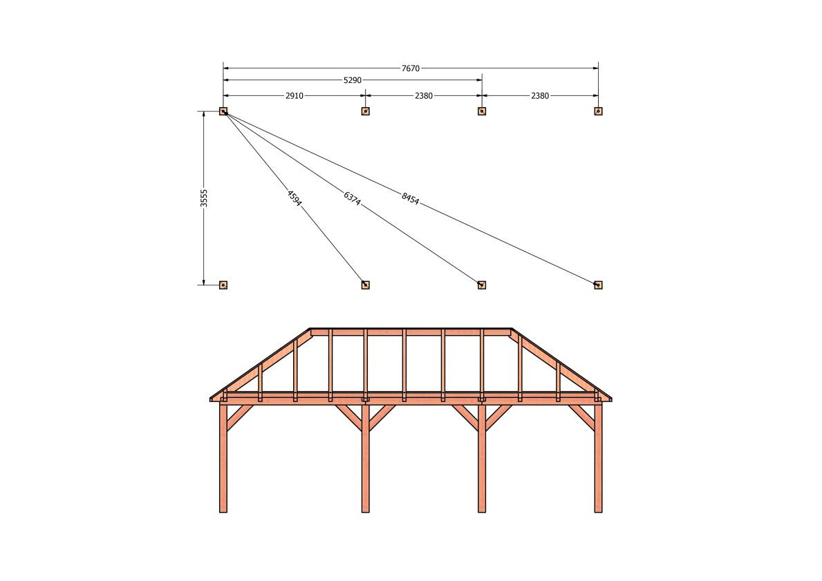 CP-20.3038-douglas-schuur-met-overkapping-bouwen-constructie-zelfbouw-bouwtekening-Funderingsplan_1