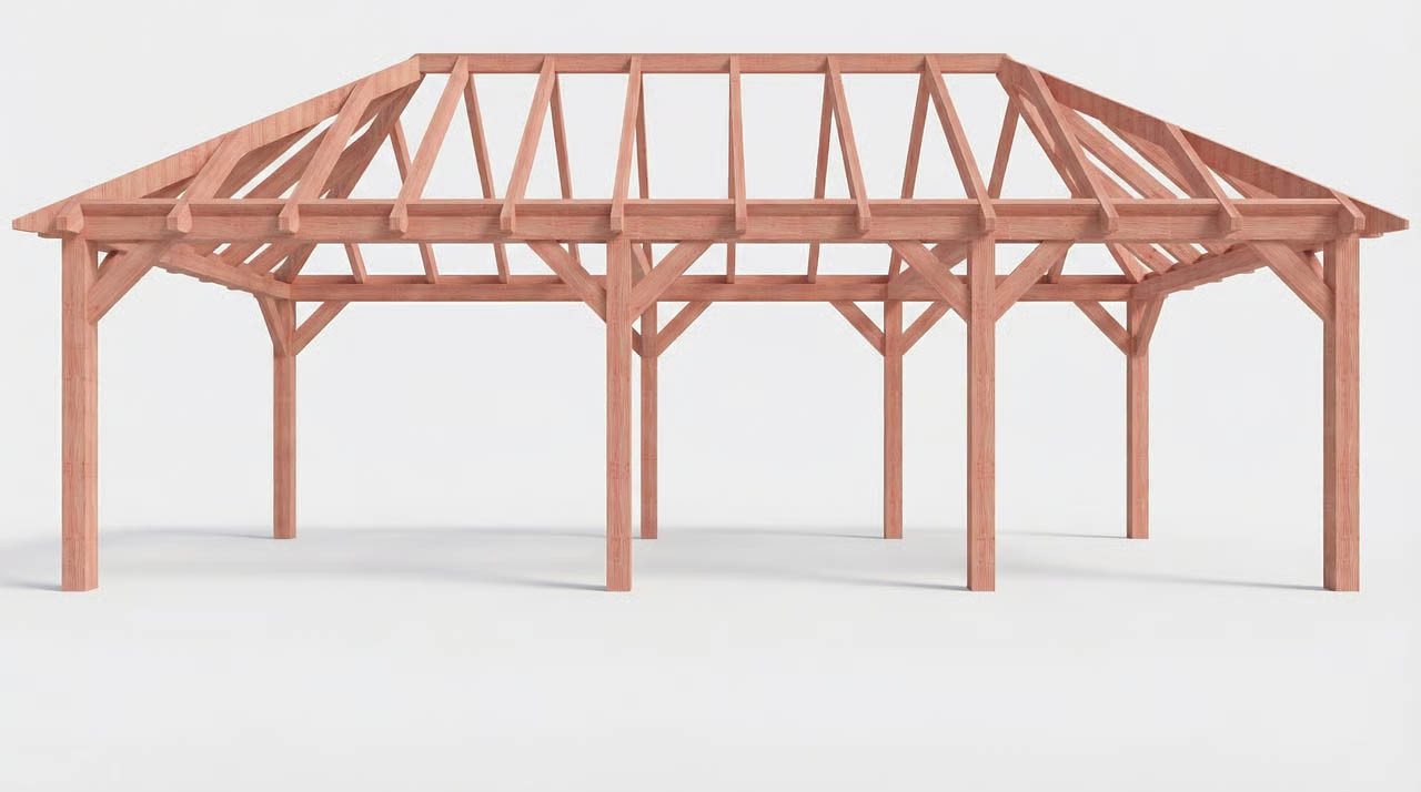 CP-20.3039-V-hout-houten-frame-schuur-met-overkapping-zelfbouw-zelf-bouwen