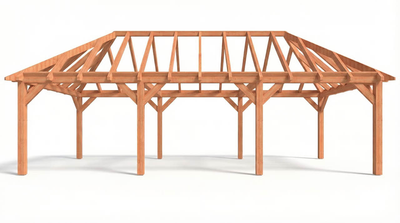 CP-20.3040-V-houten-prefab-schuur-dakconstructie-schilddak