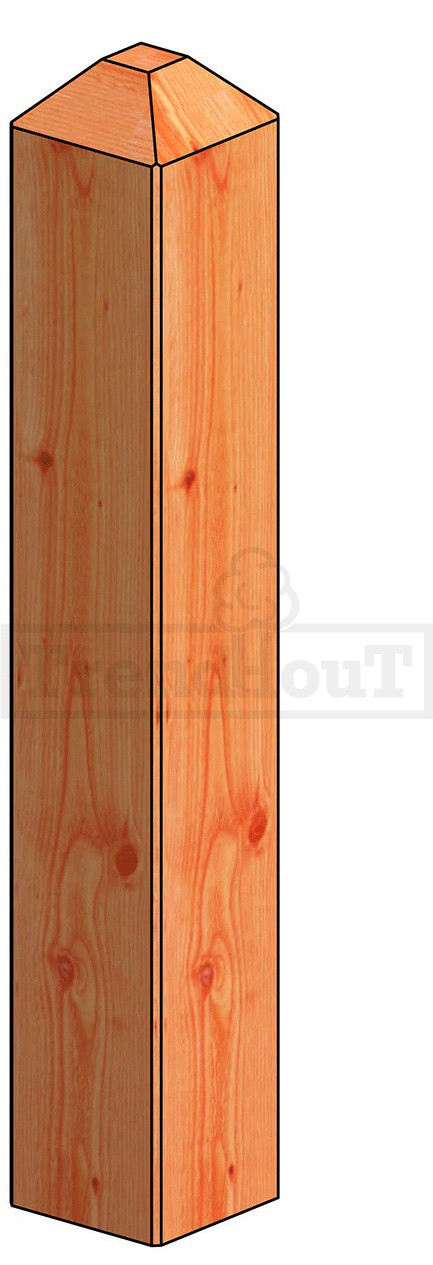 52.0170 - Tussenstaander veranda hekwerk 145x145x900mm