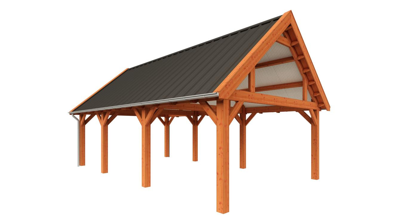 houten-garage-met-carport-bouwen-8850x6800-Trendhout-Zadeldak-Select-landelijk