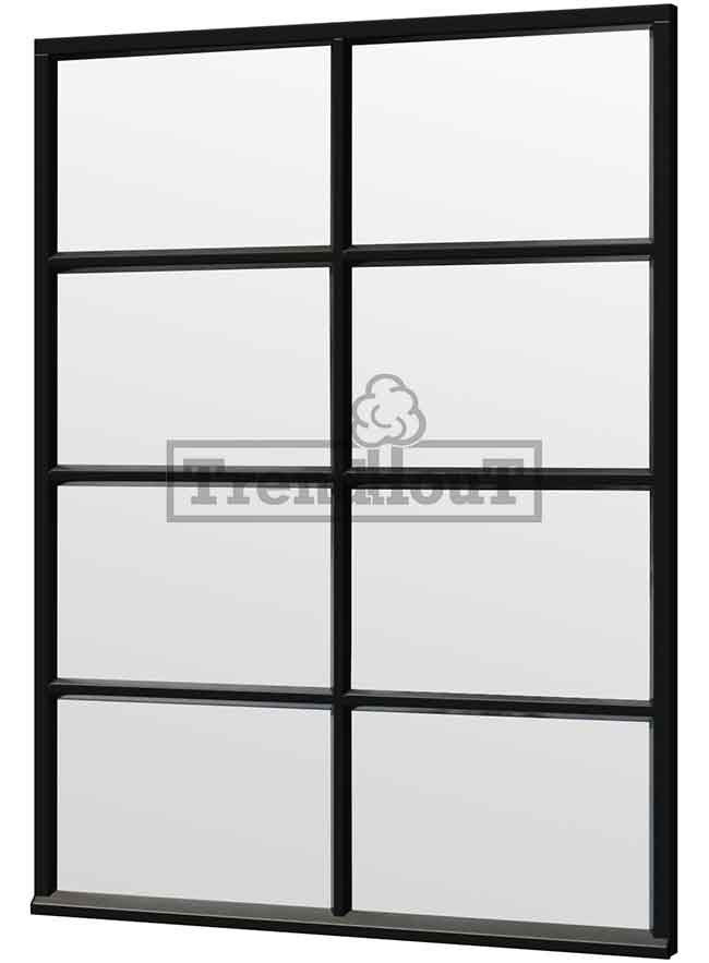 Steel-Look-raam-1630x2200mm-zwart-module-B-04