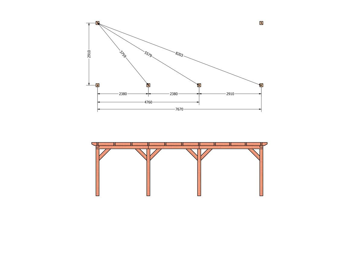 CP-10.2021-douglas-veranda-tuin-overkapping-bouwpakket-bouwtekening-zelfbouw-Funderingsplan