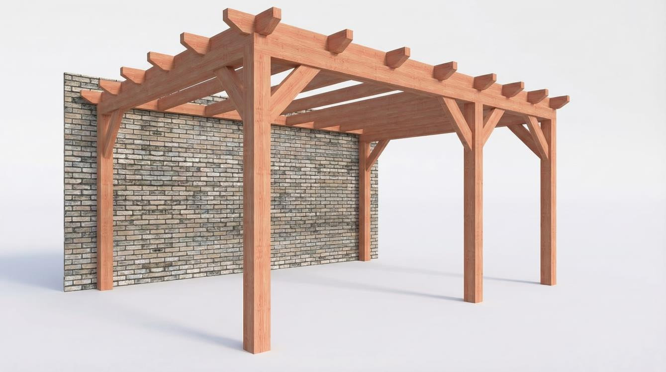 Aanbouwveranda constructie pakket 5240x3905mm rechts (3)
