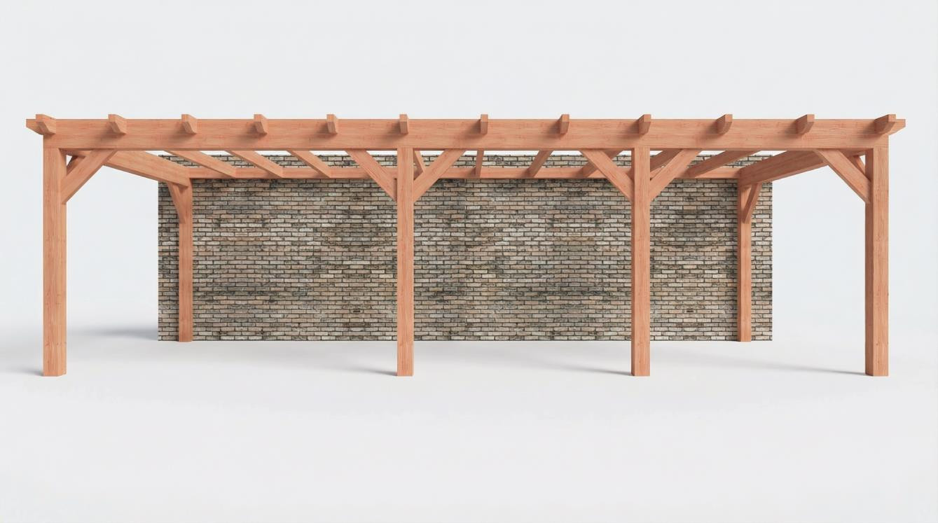 CP-10.2072 - Constructiepakket aanbouwveranda - 8865x3905x2500mm links - voor
