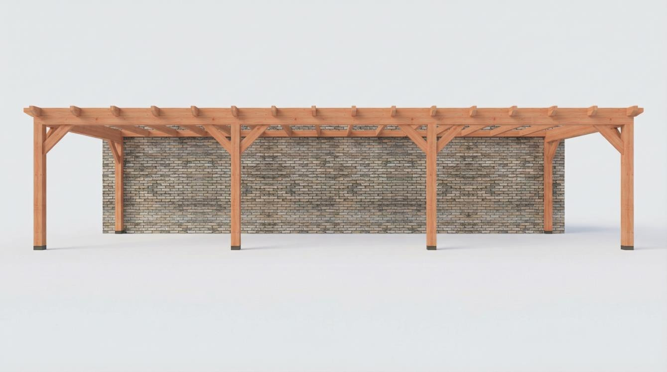 CP-10.2077 - Constructiepakket aanbouwveranda - 11215x3905x2500mm - voor