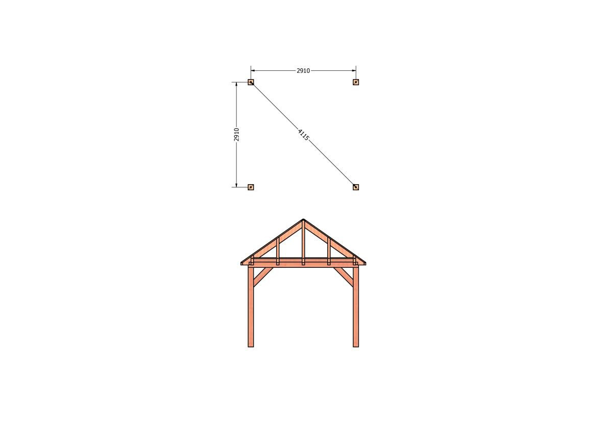 CP-20.3000-houten-schuur-bouwtekening-zelfbouw-constructie-bouwplan-Funderingsplan_1