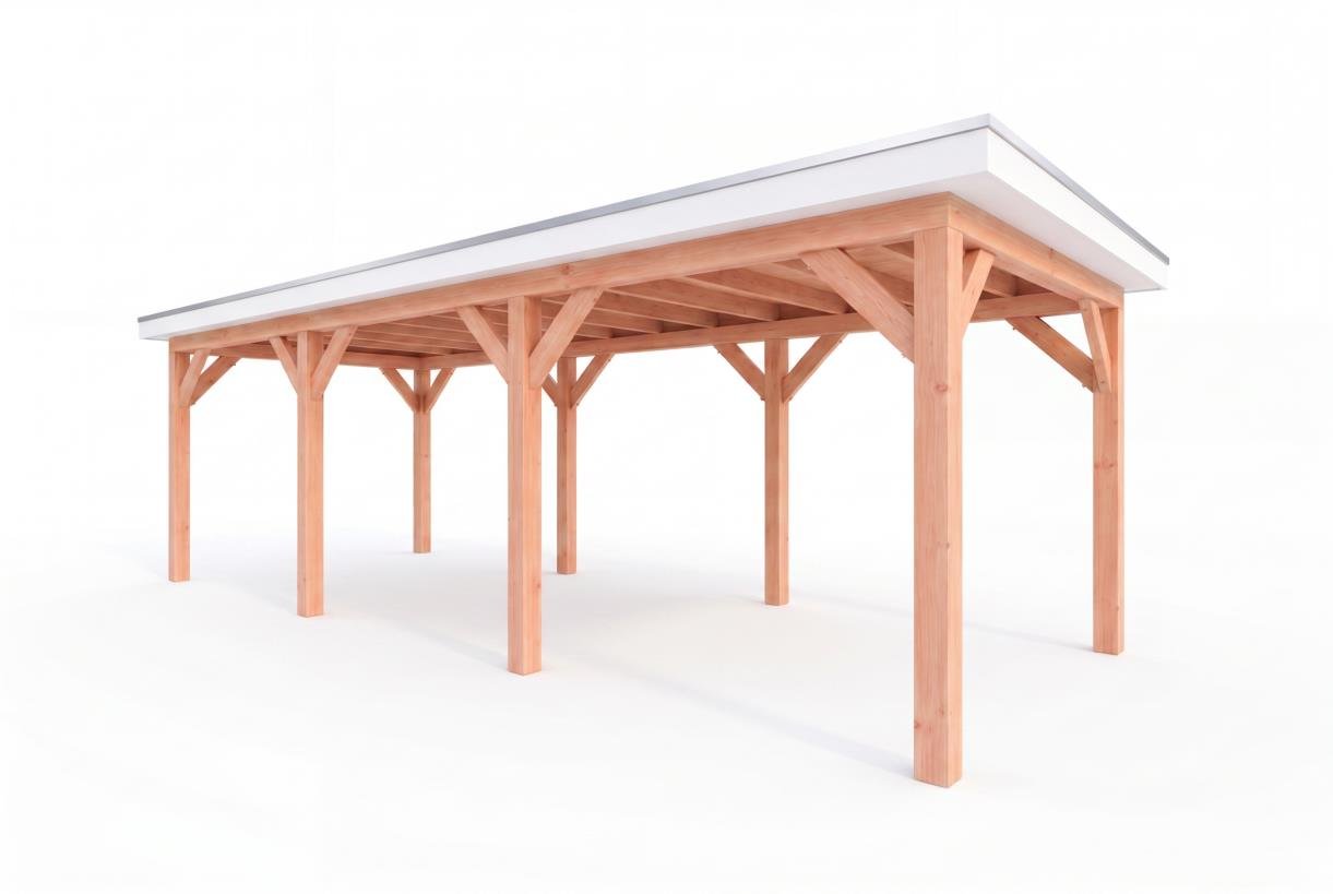 52.9412 - Buitenverblijf Ravello 7700x3450mm-impressie constructie(douglas)