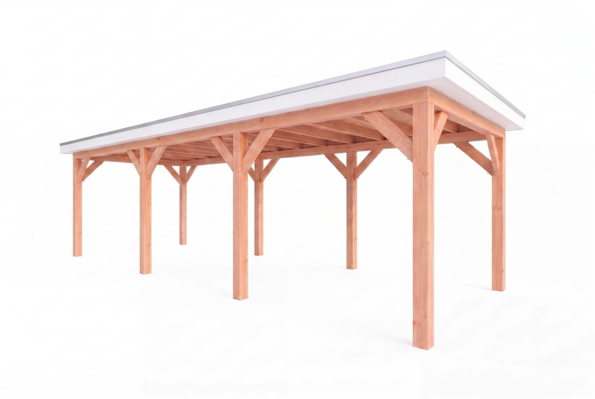 52.9414 - Buitenverblijf Ravello 8200x3450mm-impressie constructie(douglas)