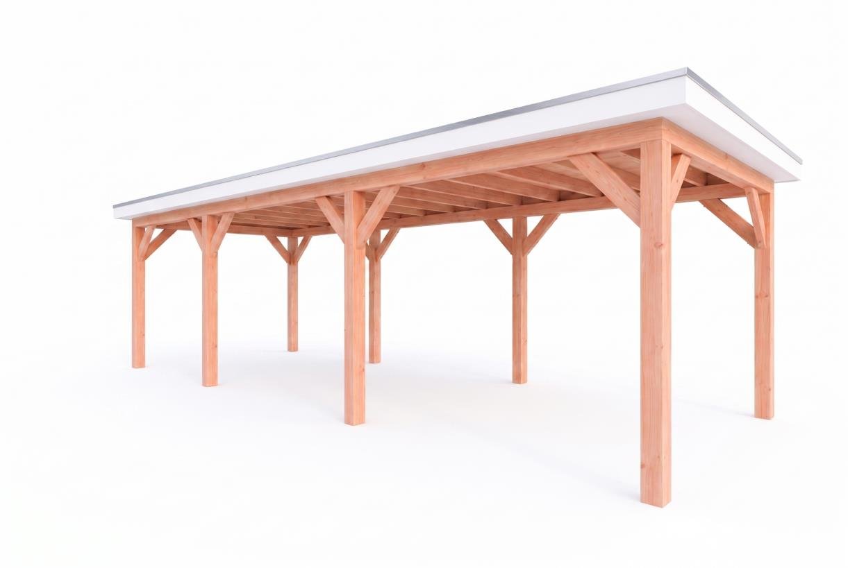 52.9415 - Buitenverblijf Ravello 8750x3450mm-impressie constructie(douglas)