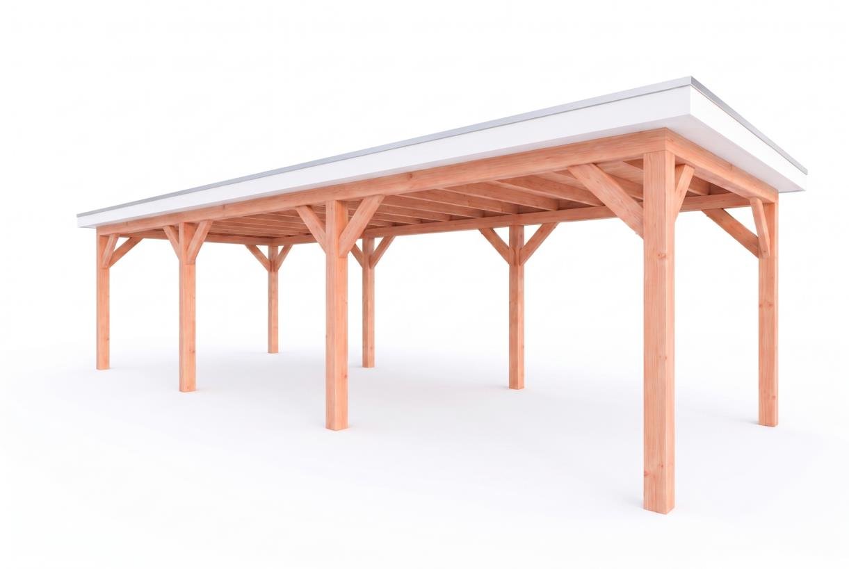 52.9417 - Buitenverblijf Ravello 9250x3450mm-impressie constructie(douglas)