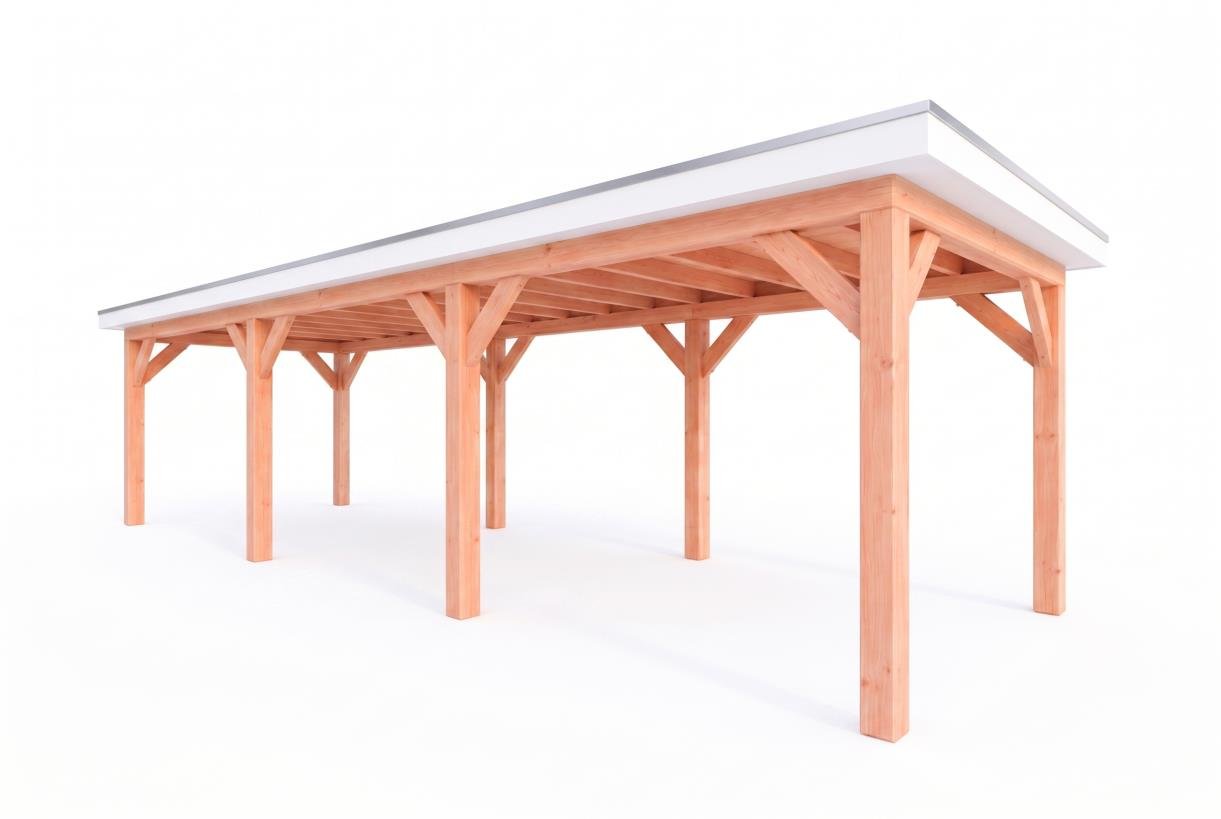 52.9418 - Buitenverblijf Ravello 9900x3450mm-impressie constructie(douglas)