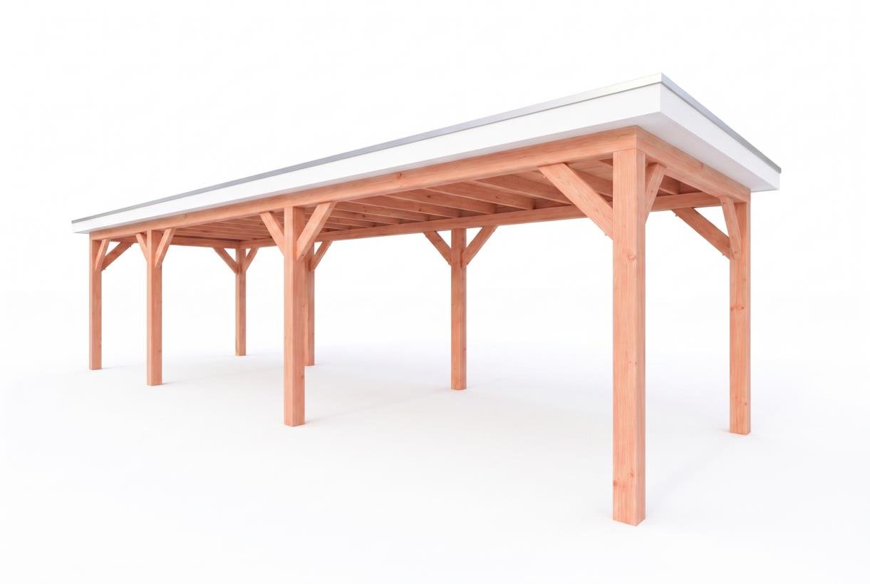 52.9419 - Buitenverblijf Ravello 10000x3450mm-impressie constructie(douglas)