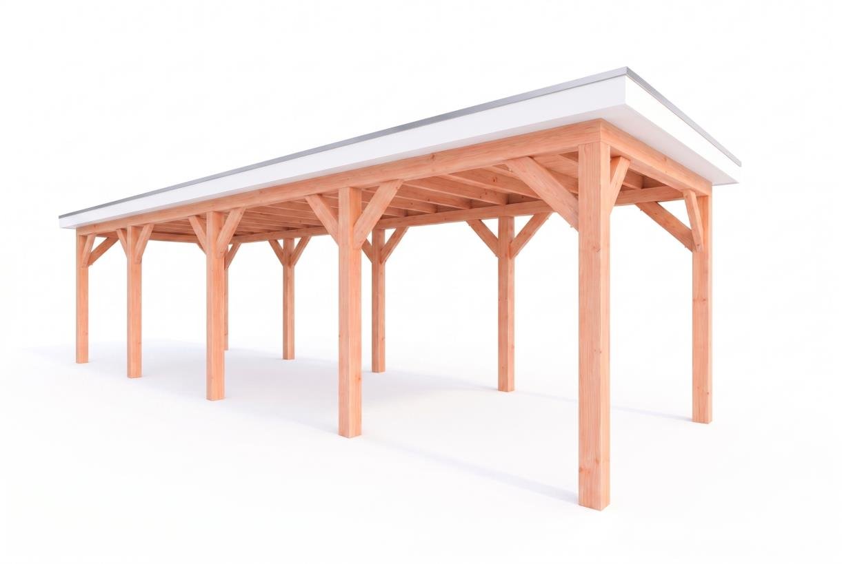52.9422 - Buitenverblijf Ravello 11150x3450mm-impressie constructie(douglas)