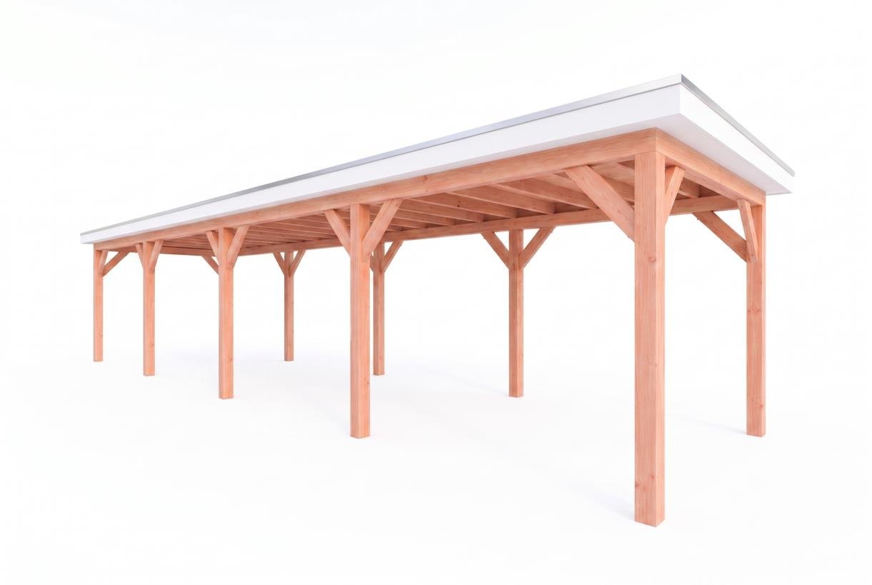 52.9424 - Buitenverblijf Ravello 12150x3450mm-impressie constructie(douglas)