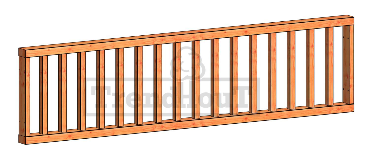 52.0241 - Veranda spijlen hekwerk C