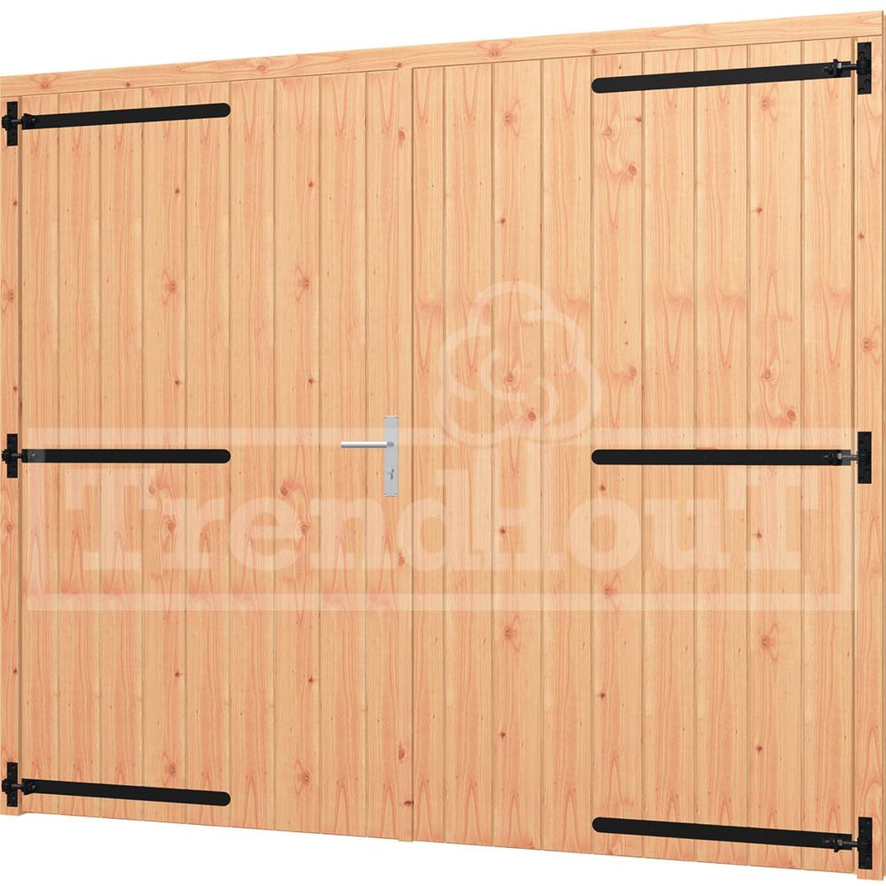 54.0030_Opgeklampte deur XL dubbel 2400x2100+2540x2170mm