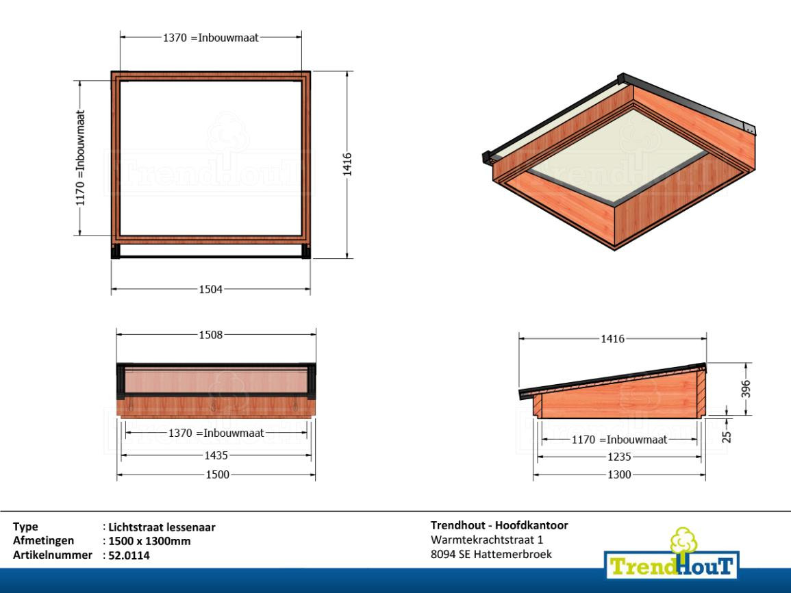 52.0114-Trendhout-lessenaar-lichtstraat-in-plat-dak-overkapping-aanbouw-uitbouw-houten-veranda-daklicht-lichtkoepel-lichtstraten