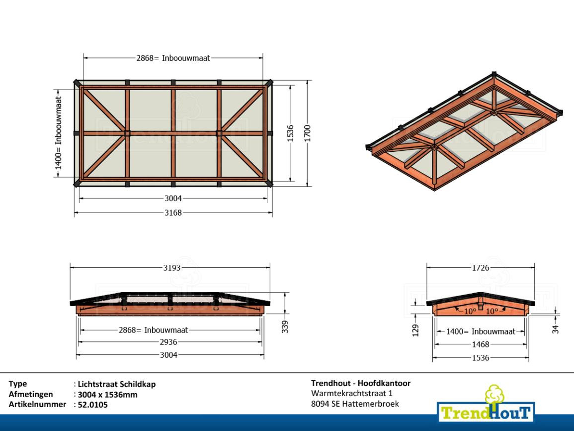 52.0105-tekening-lichtstraat-schilddak-daklicht-uitbouw-aanbouw-veranda-overkapping-plat-dak-kopen-Trendhout-houten-lichtstraten-3004x1536mm