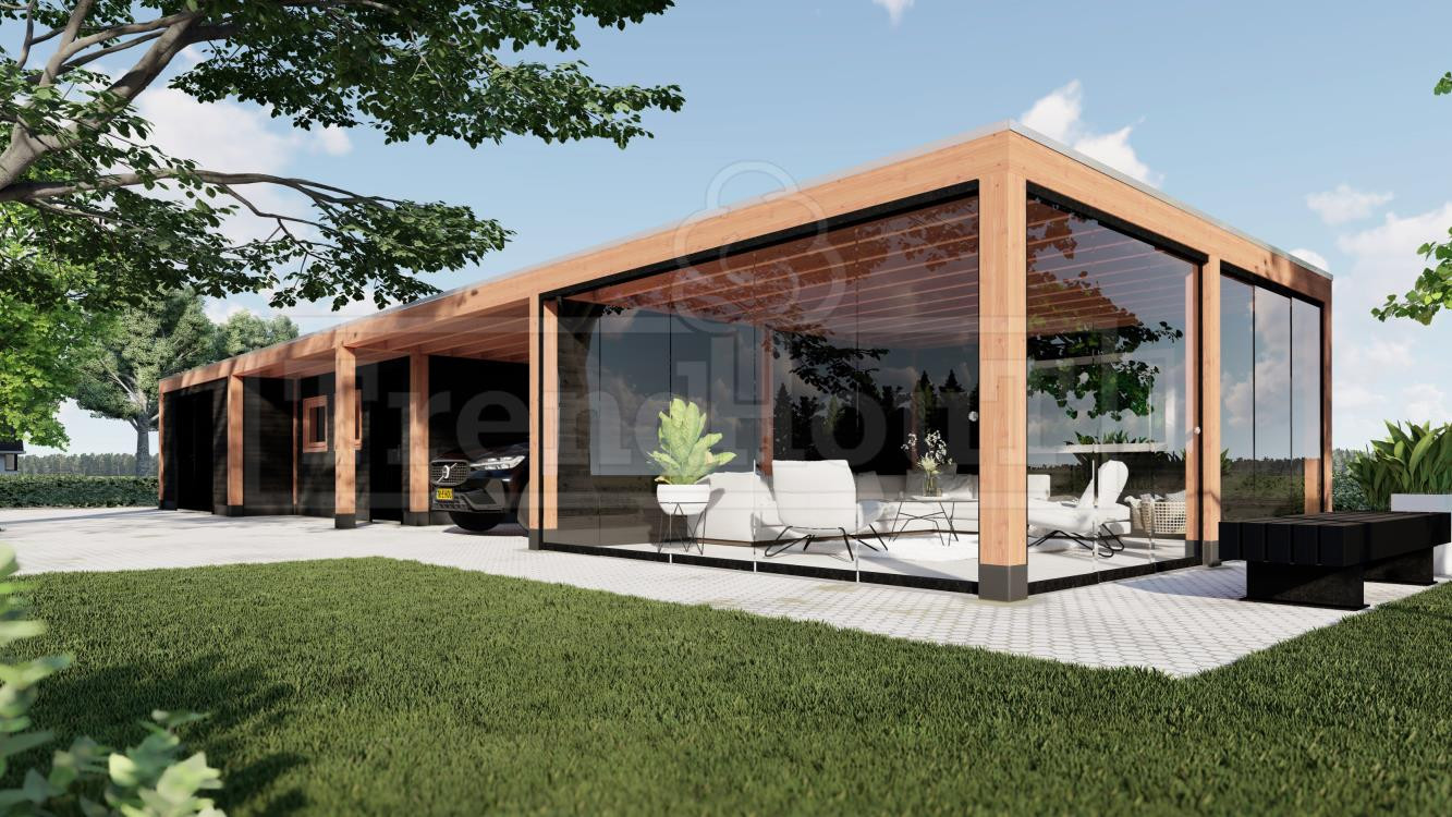 douglas-grote-houten-overkapping-berging-carport-bouwpakket-palermo-XXL-modern-6m-6-meter-diep