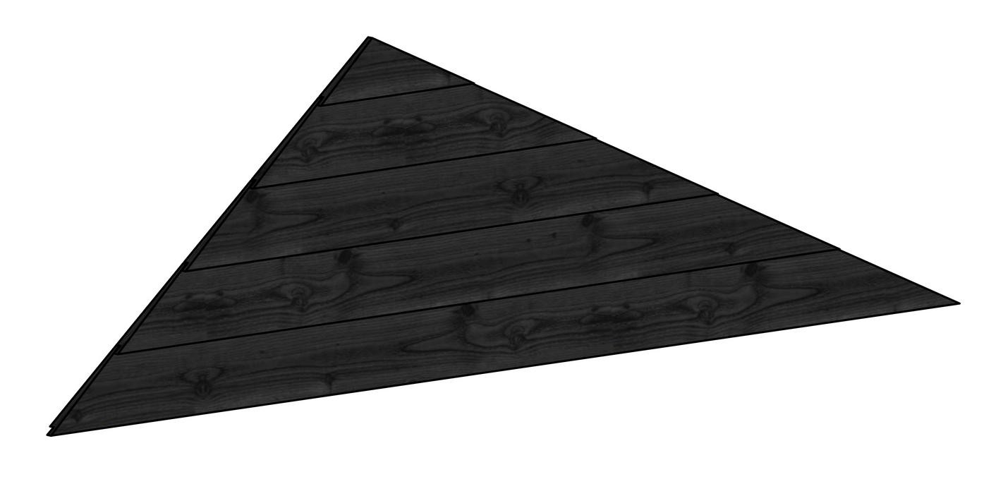 Topgevel Kapschuur De Stee zwart