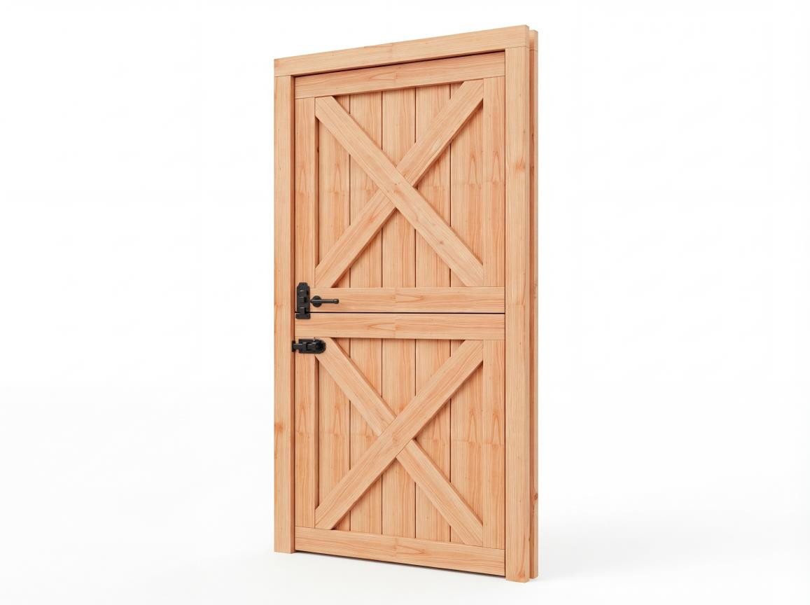 54.0019-Boeren-staldeur-2-delig-douglas-opgeklampte-deur-voor-stal-(achterzijde)