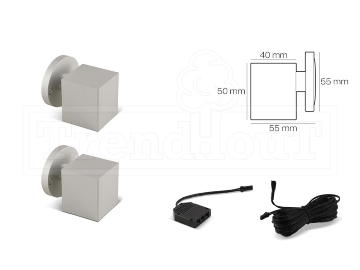 Wandlamp-Down-Silver_2x