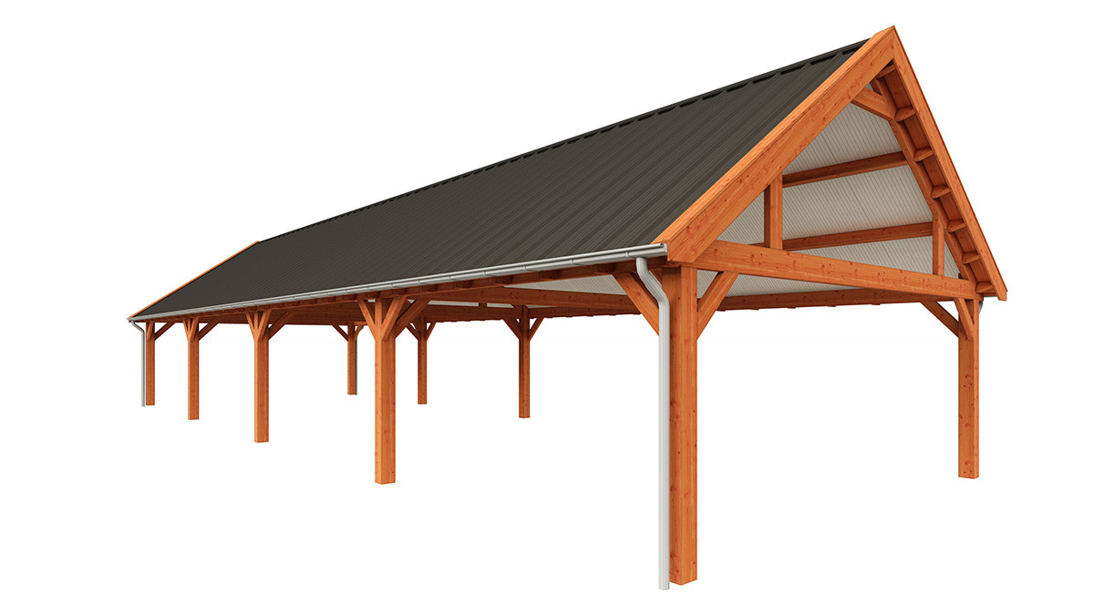 grote-houten-schuur-met-overkapping-20000x5750-Zadeldak-select-landelijk