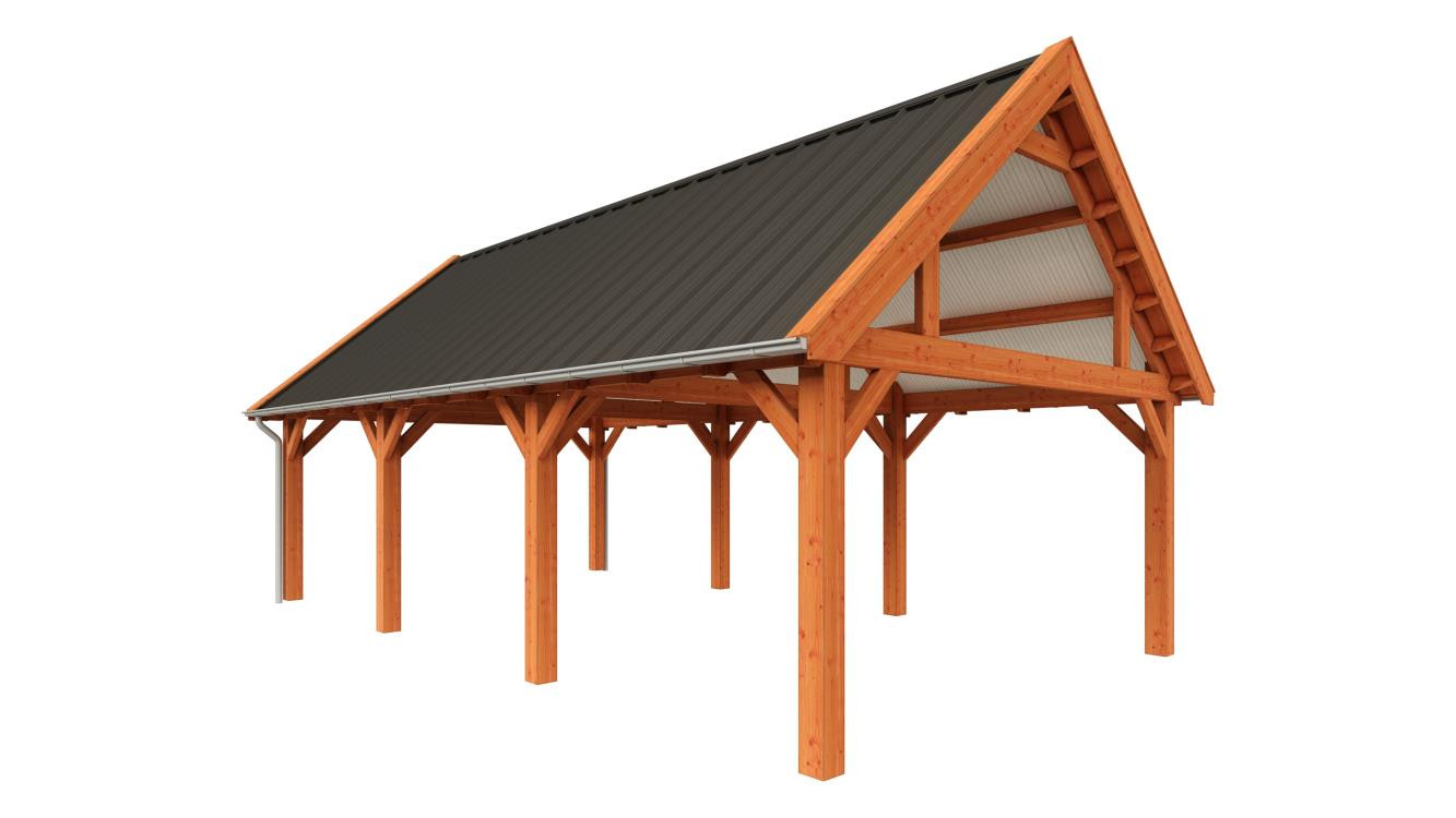 houten-schuur-met-overkapping-kopen9100x6800-Trendhout-Zadeldak-Select-landelijk